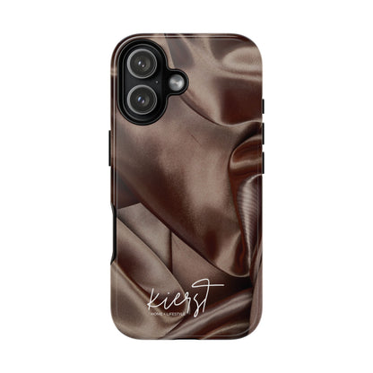 Chocolate Silk Print iPhone Case