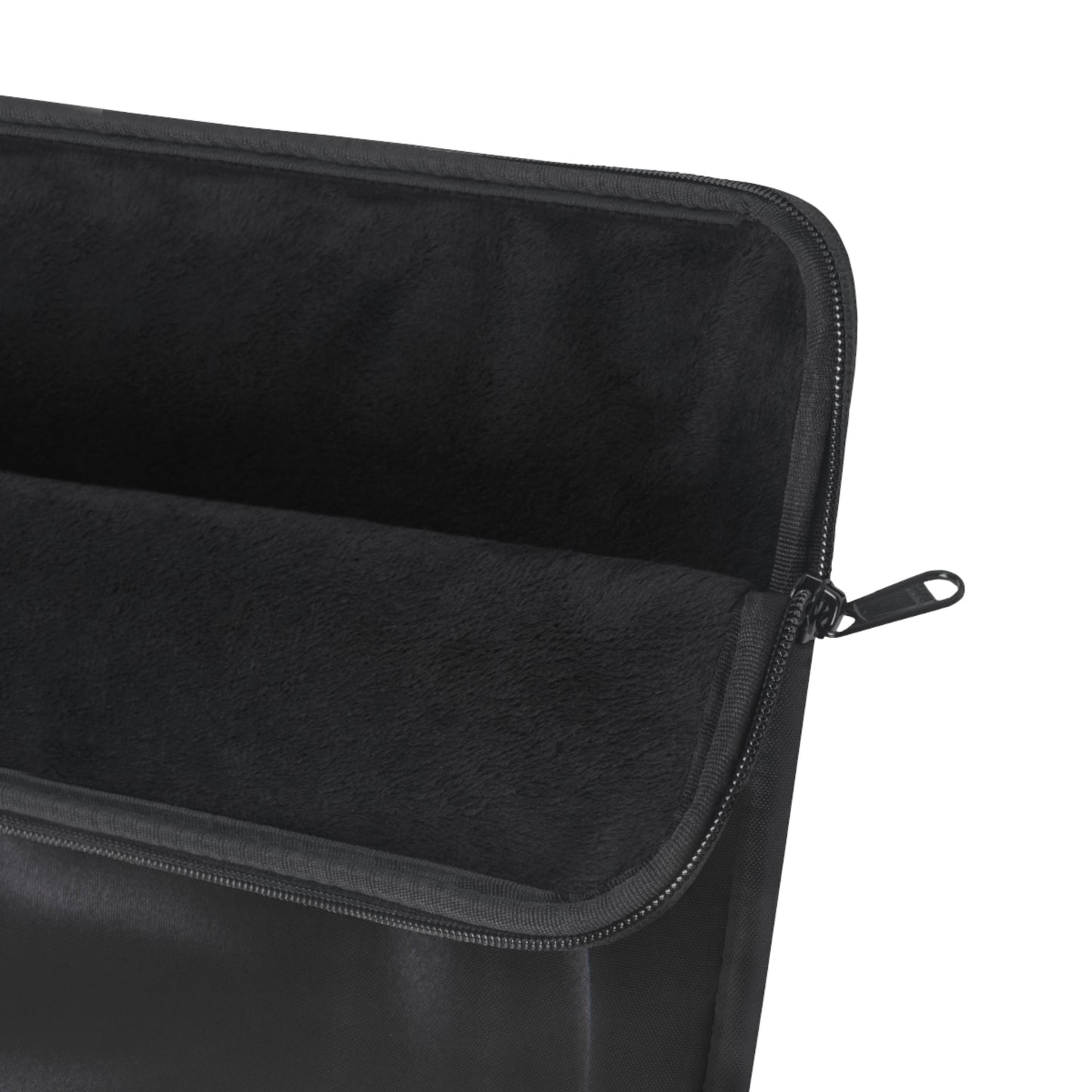 Black Silk Print Laptop Sleeve
