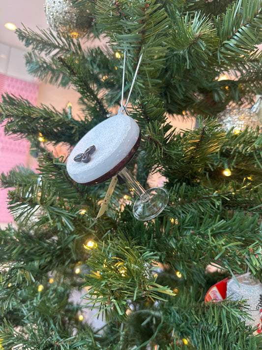 Espresso Martini Glass Ornament