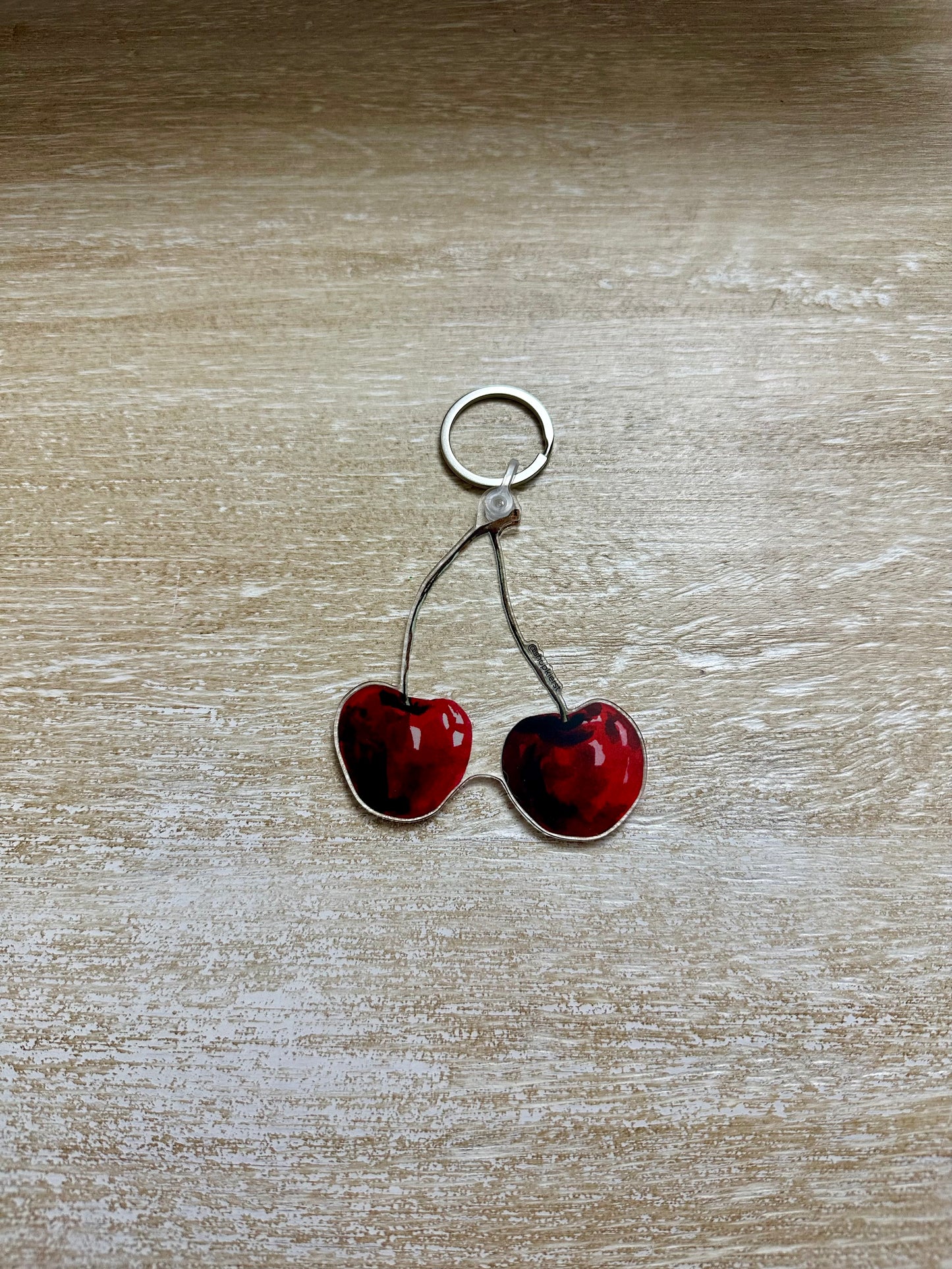 Moody Cherries Ornament + Keychain