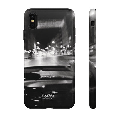 Faded Summer Nights iPhone Case | A Cinematic Blur of City Lights and Nostalgia