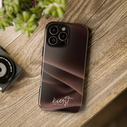 Chocolate Silk Print iPhone Case