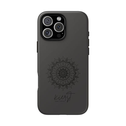 Black Mandala iPhone Case | Refined Calm in Every Curve