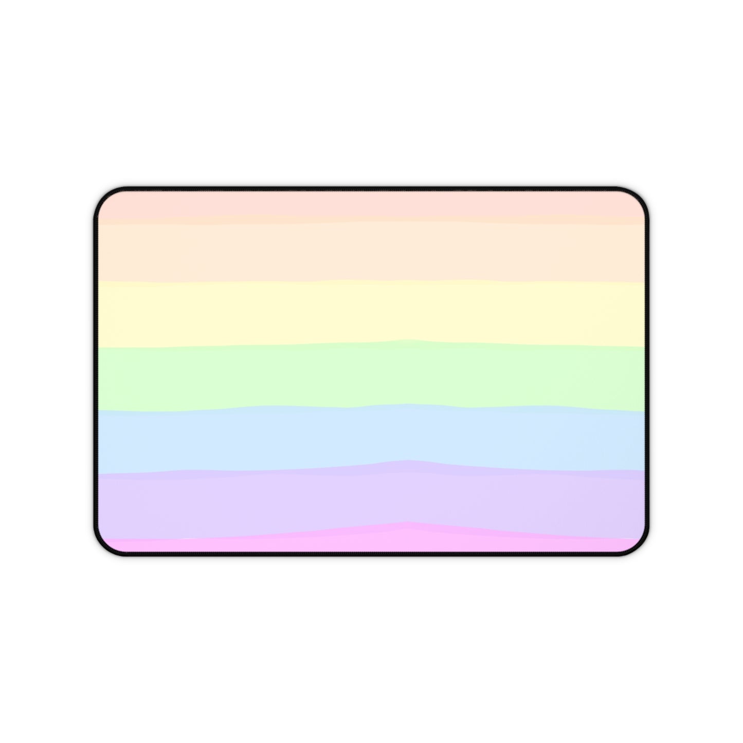 Pastel Rainbow Desk Mat