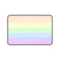 Pastel Rainbow Desk Mat