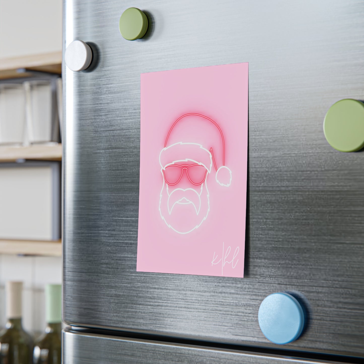 Neon Sign on Pink Post-it® Note Pad