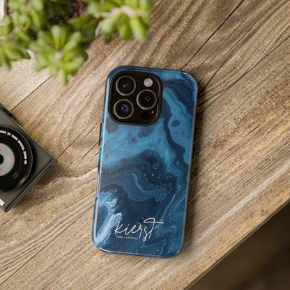 Blue Marble iPhone Case | Bold, Rich, & Unapologetically Refined
