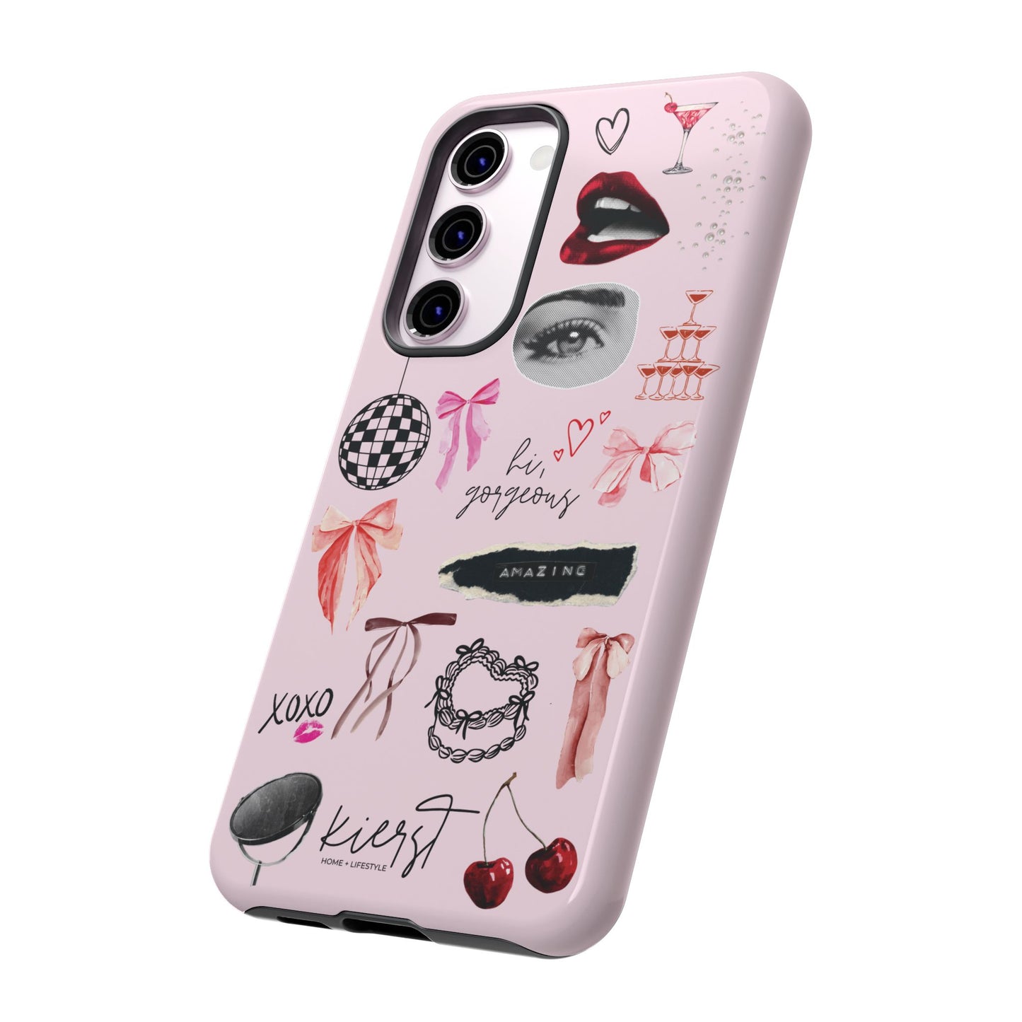 Pink Samsung Galaxy Phone Case - Edge of Romance