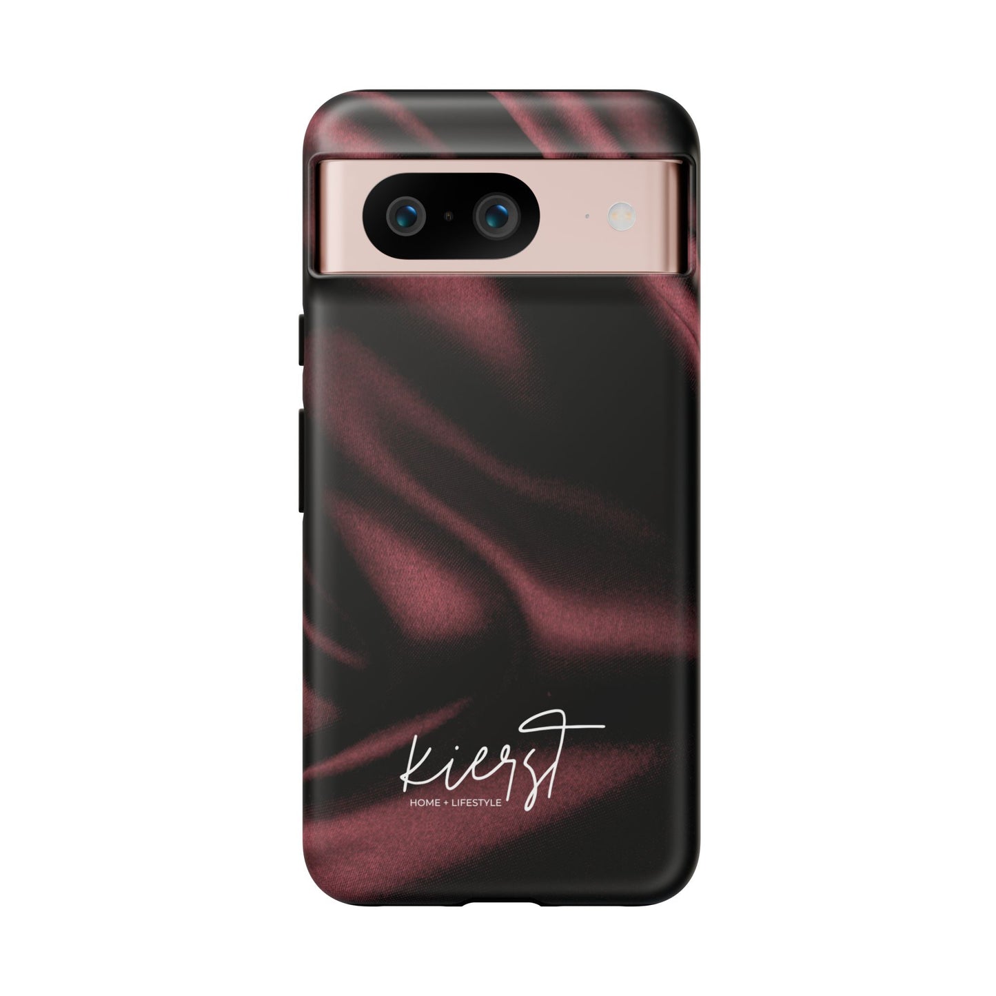 Signature Velvet Noir Silk Print Google Pixel Phone Case