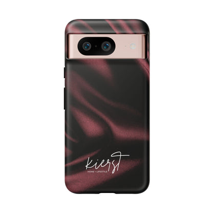 Signature Velvet Noir Silk Print Google Pixel Phone Case