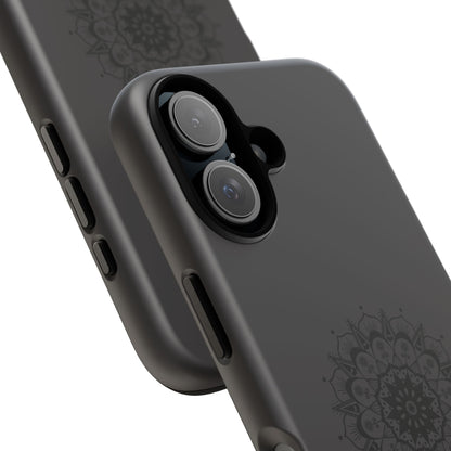 Black Mandala iPhone Case | Refined Calm in Every Curve