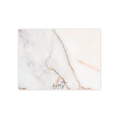 Warm White Marble Post-it® Note Pad | Elegant Stone-Inspired Sticky Notes for Office & Home