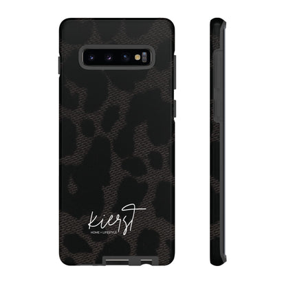 Black Leopard Samsung Galaxy Phone Case