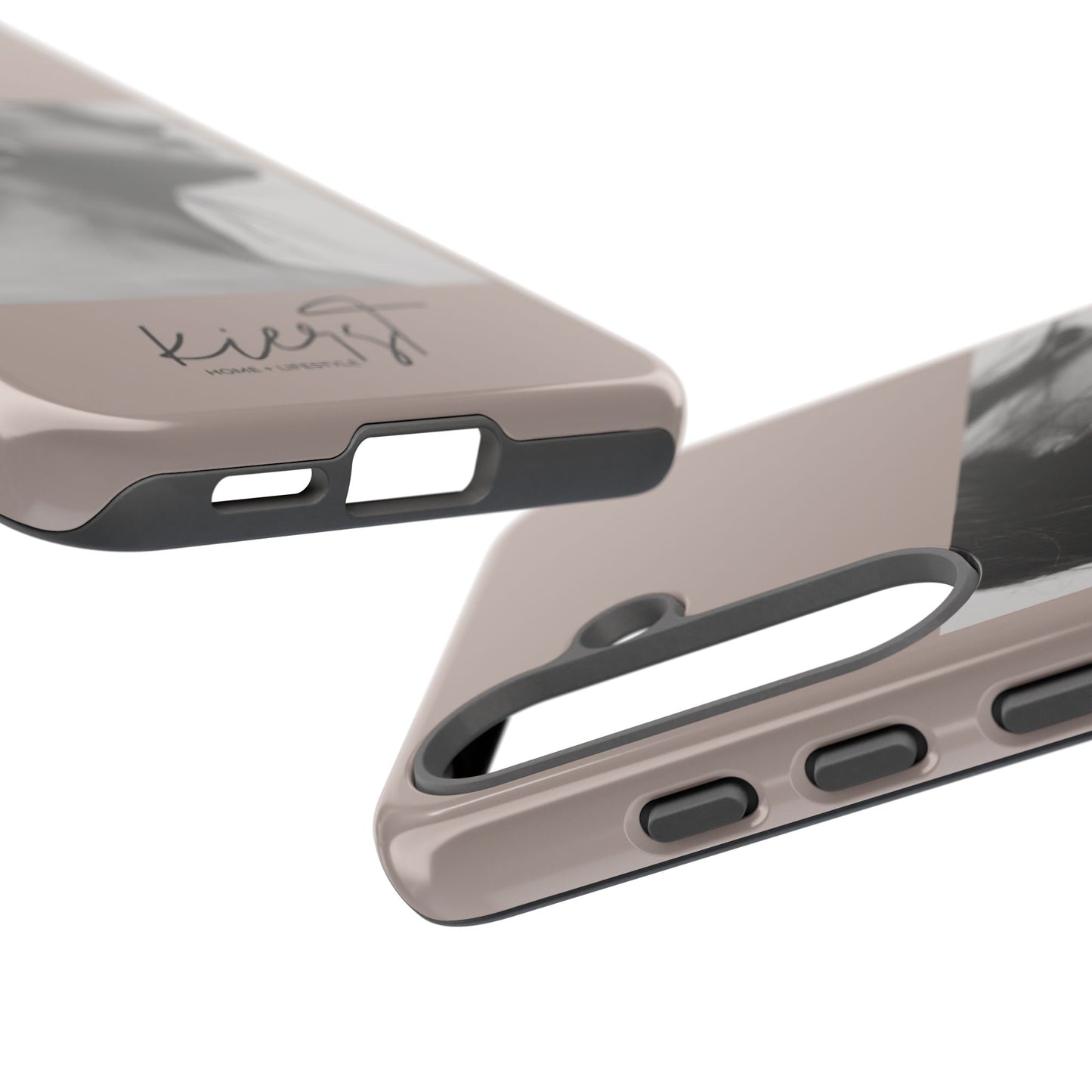 Black & White Fashion Portrait Samsung Galaxy Phone Case