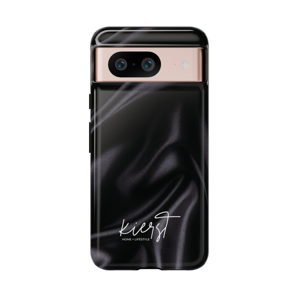 Black Silk Print Google Pixel Phone Case