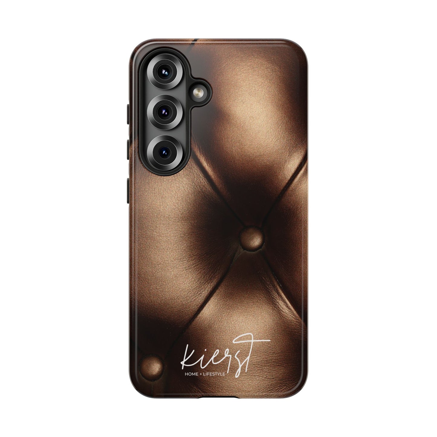Bronze Tufted Print Samsung Galaxy Phone Case