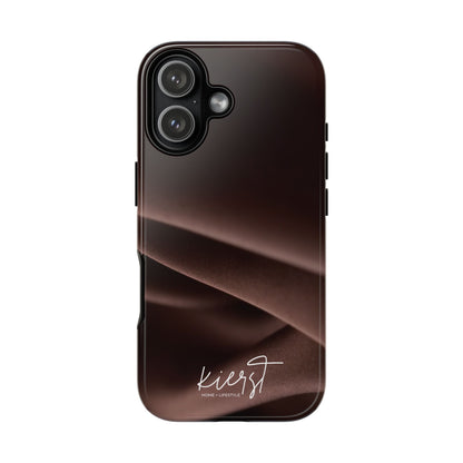 Chocolate Silk Print iPhone Case