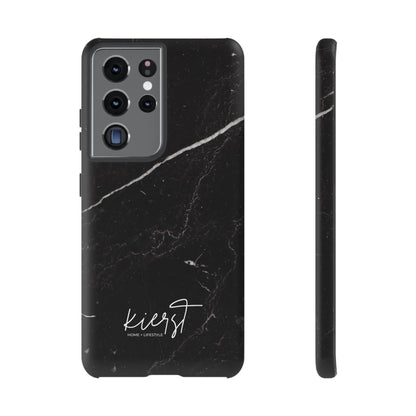 Black Marble Samsung Galaxy Phone Case | Elevated Protection Meets Timeless Design