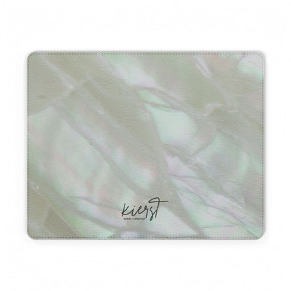 Pearl Essence Faux Leather Mouse Mat