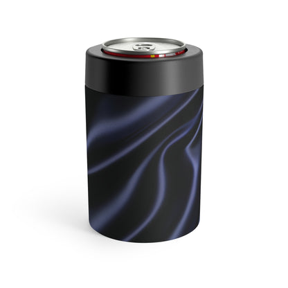 Navy Silk Can Holder