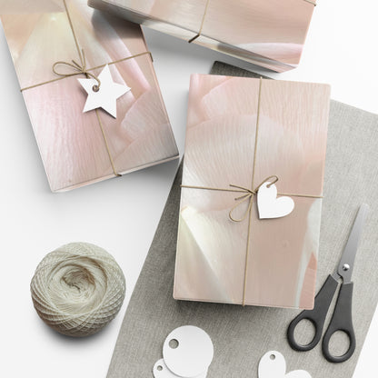 Iridescent Flower Petals Gift Wrapping Paper