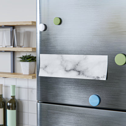 Lived-In Grey and White Marble Post-it® Note Pad