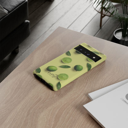 Limes Google Pixel Case | Fresh Citrus Energy, Made Sophisticated