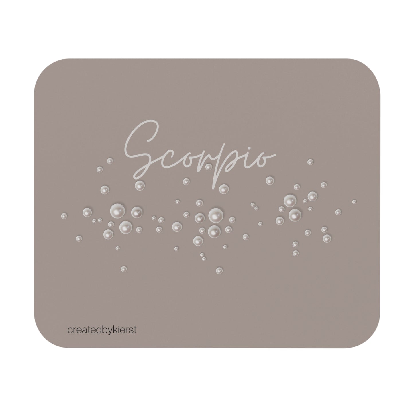 Scorpio and Pearls Mouse Pad (Rectangle)