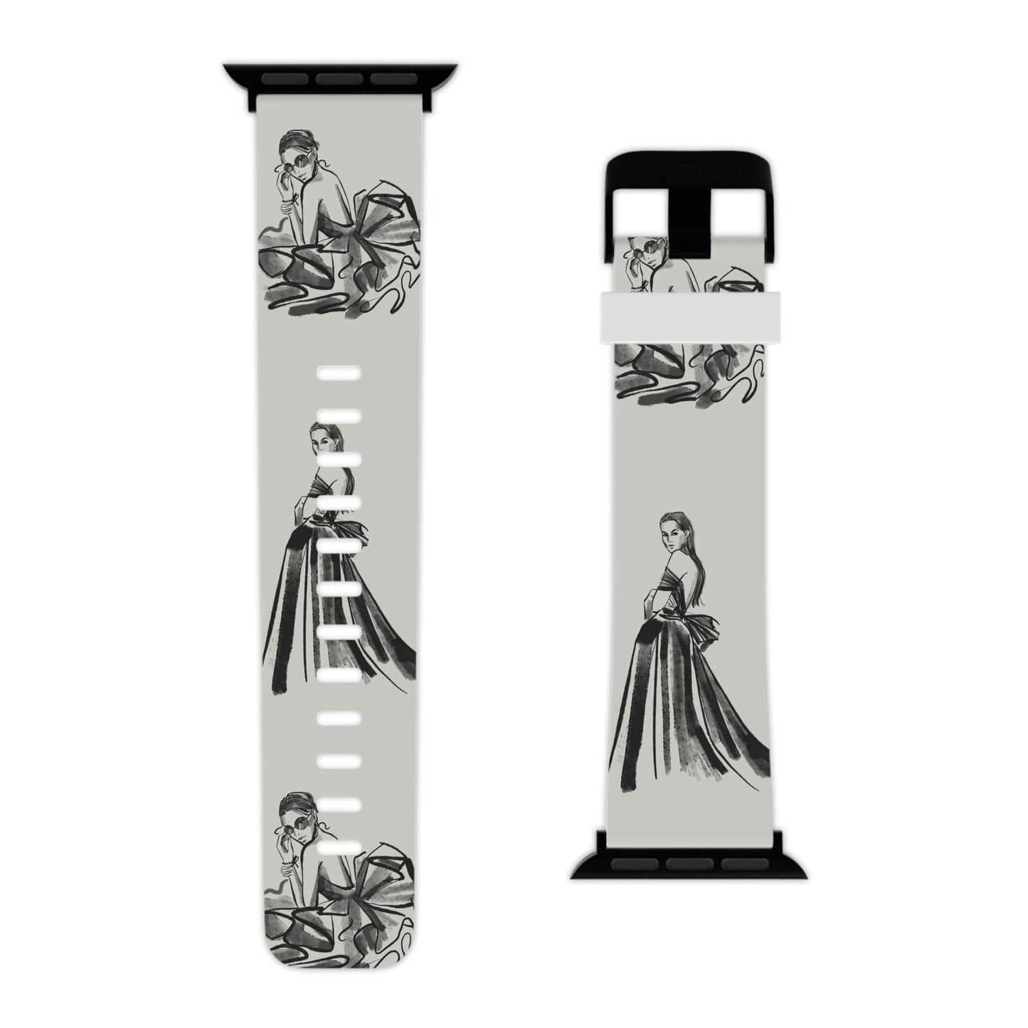 Fashion Illustrations Apple Watch Band