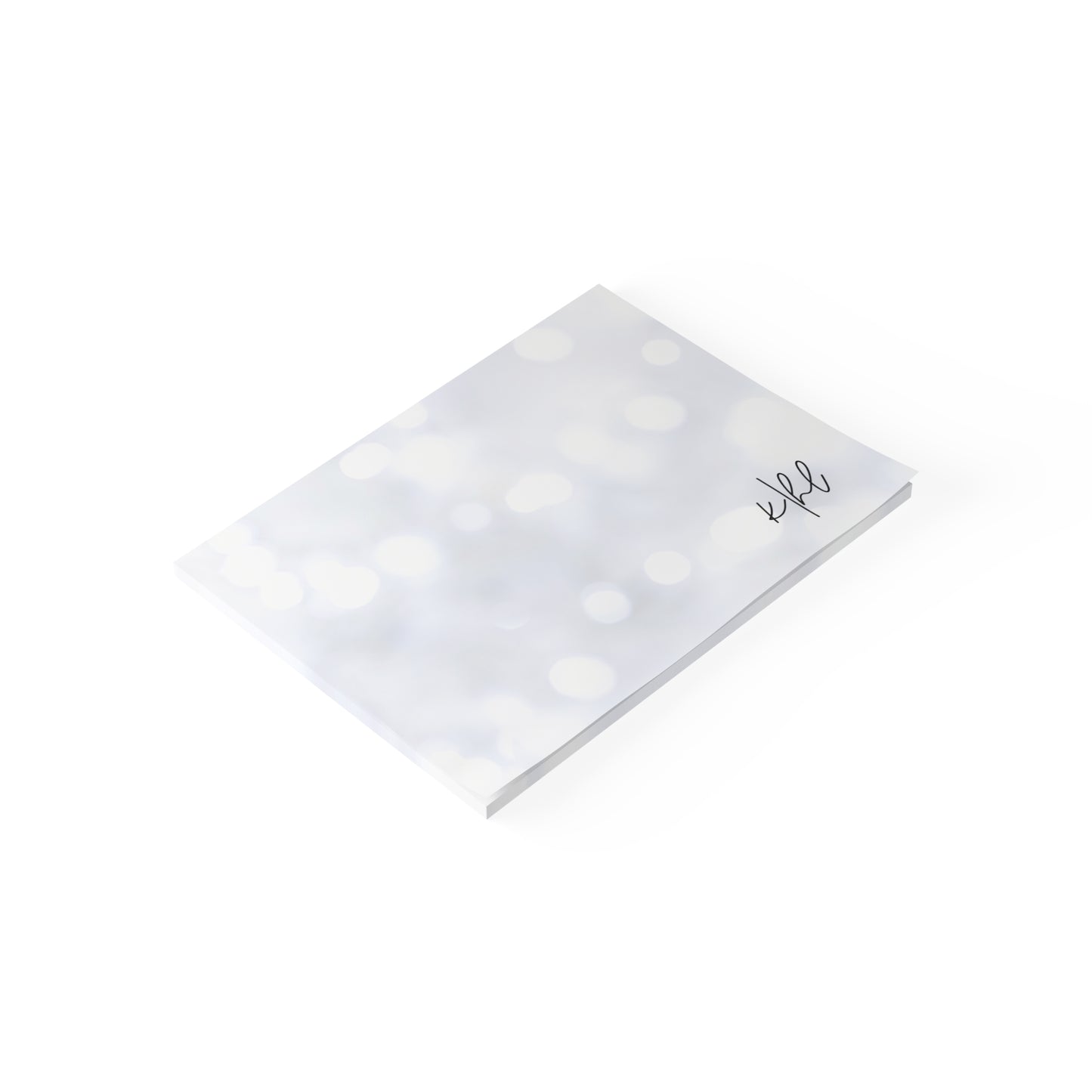 White Sparkle Post-it® Note Pad