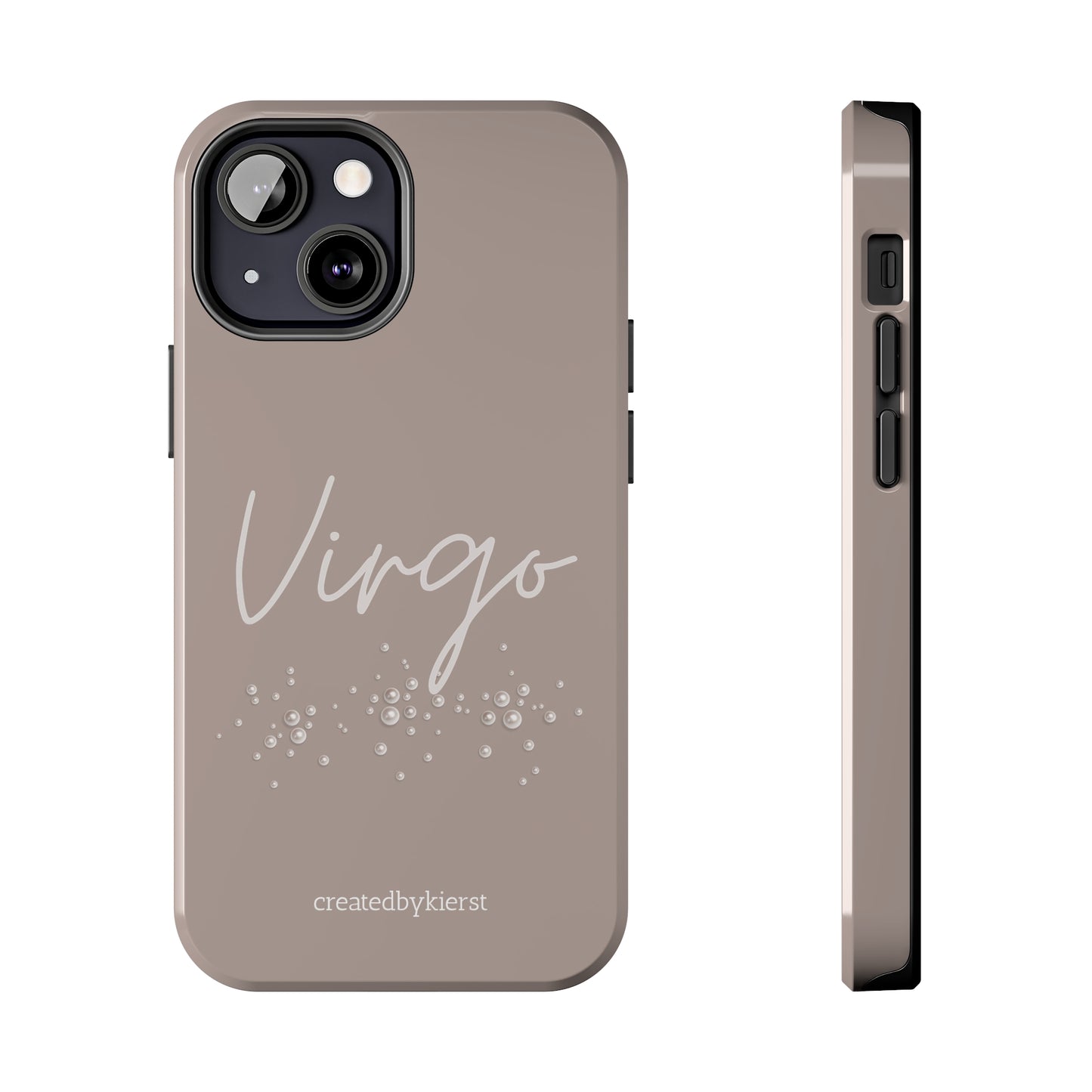 Virgo and Pearls iPhone Case