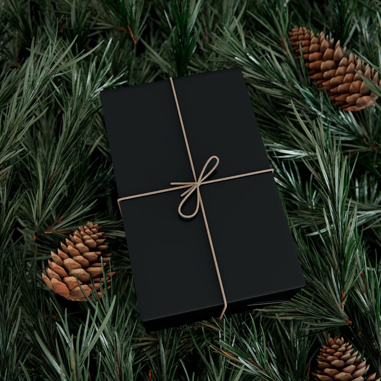 Black Gift Wrapping Paper