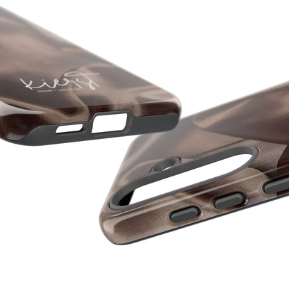 Chocolate Silk Print Samsung Galaxy Phone Case