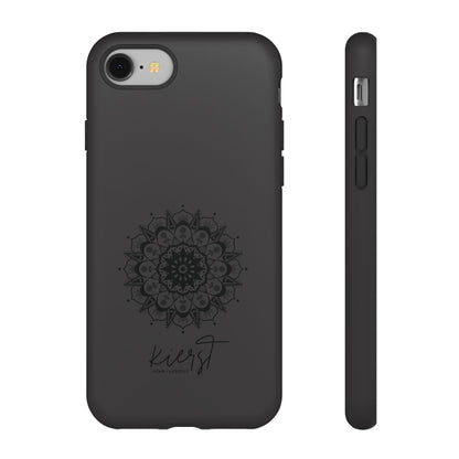 Black Mandala iPhone Case | Refined Calm in Every Curve
