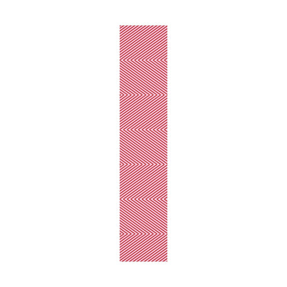 Pink and Red Diagnol Striped Wrapping paper