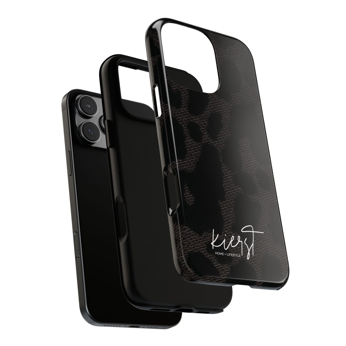 Black Leopard iPhone Case