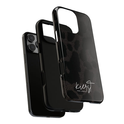 Black Leopard iPhone Case