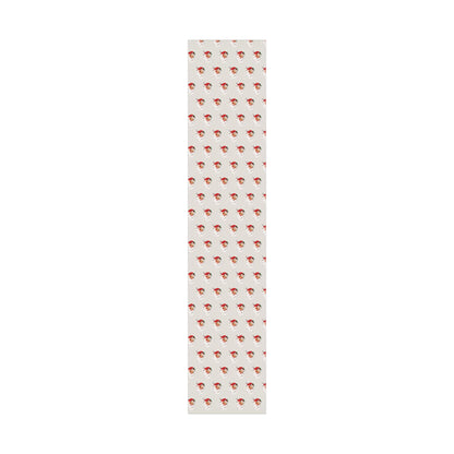 Nostalgic Santa on Bone Gift Wrapping Paper