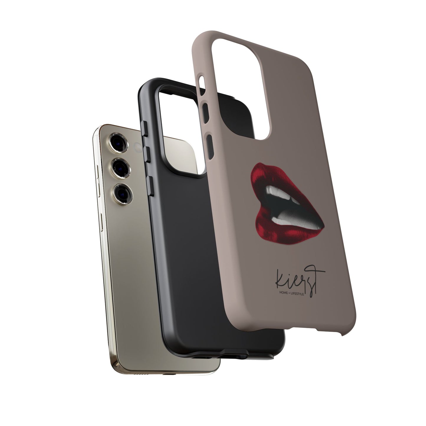 Retro Red Lips Samsung Galaxy Case | Pop Art, Luxe Feel