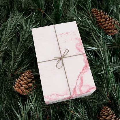 Pink Marble Wrapping Paper
