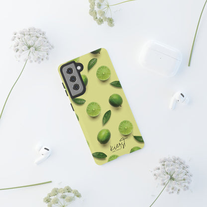 Limes Samsung Galaxy Phone Case | A Zesty Pop of Citrus and Style