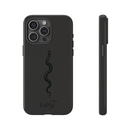 Long Black Snake iPhone Case | Subtle Edge, Quiet Power