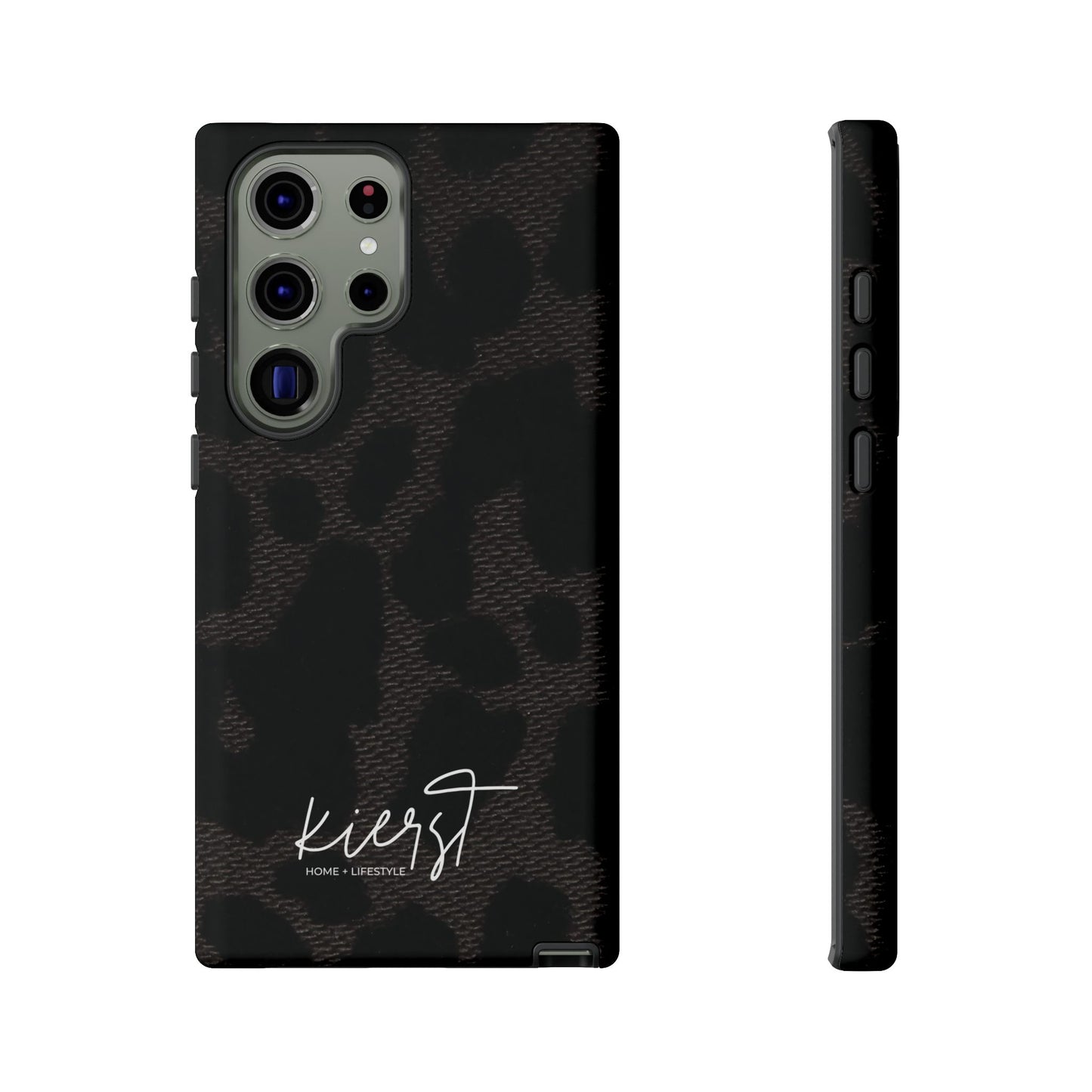 Black Leopard Samsung Galaxy Phone Case