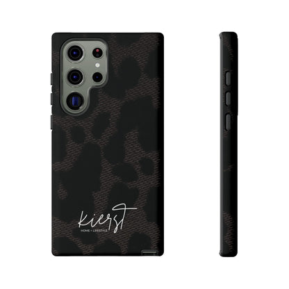 Black Leopard Samsung Galaxy Phone Case