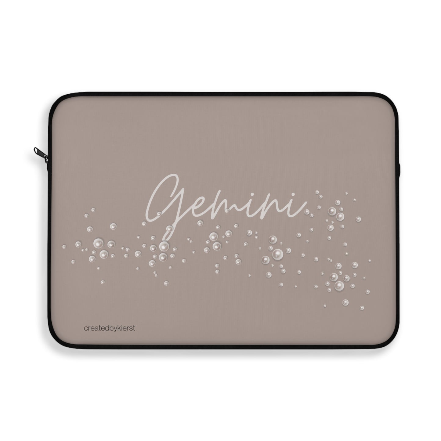 Gemini and Pearls Laptop Sleeve