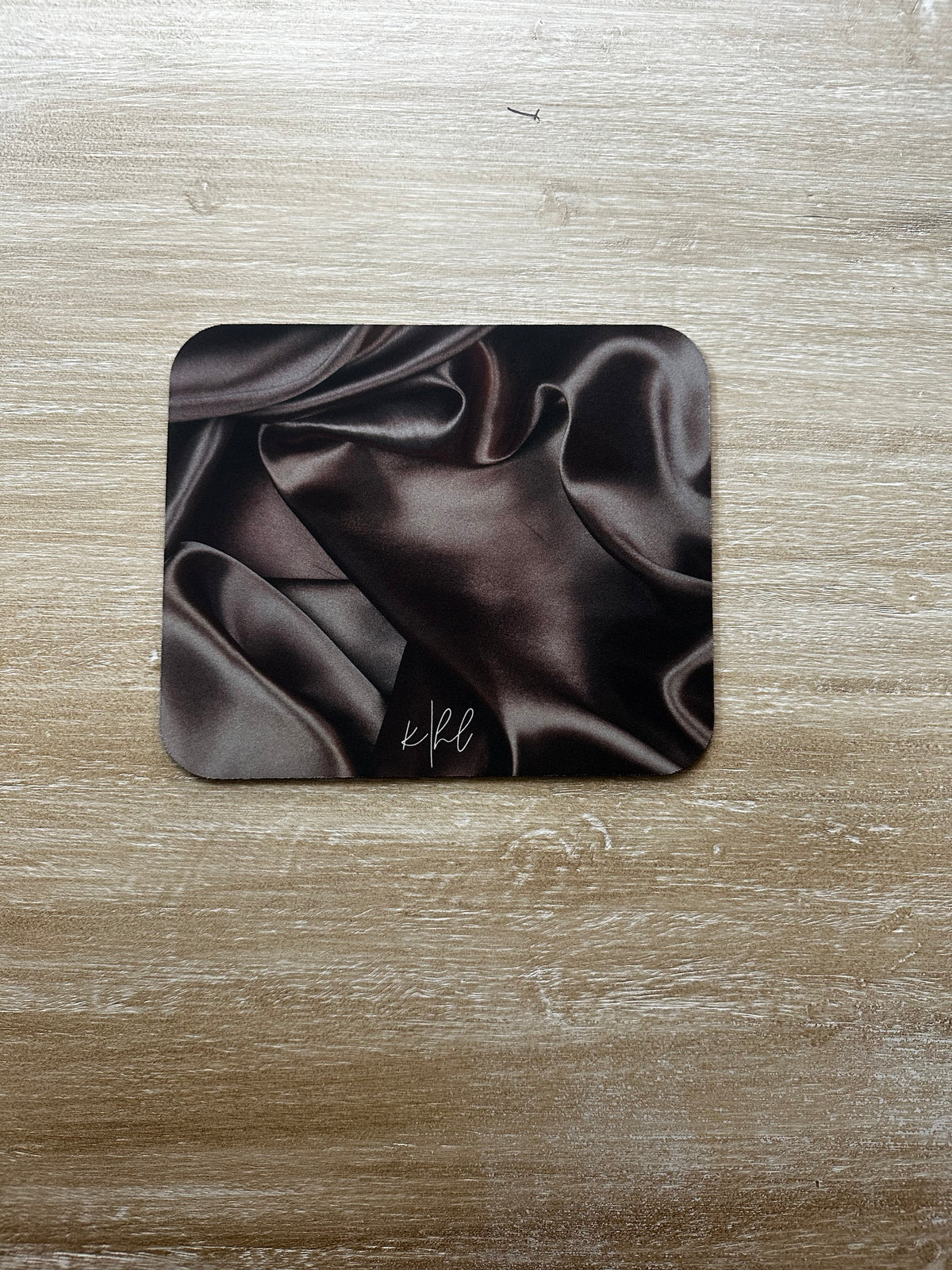 Chocolate Silk Print Mouse Pad