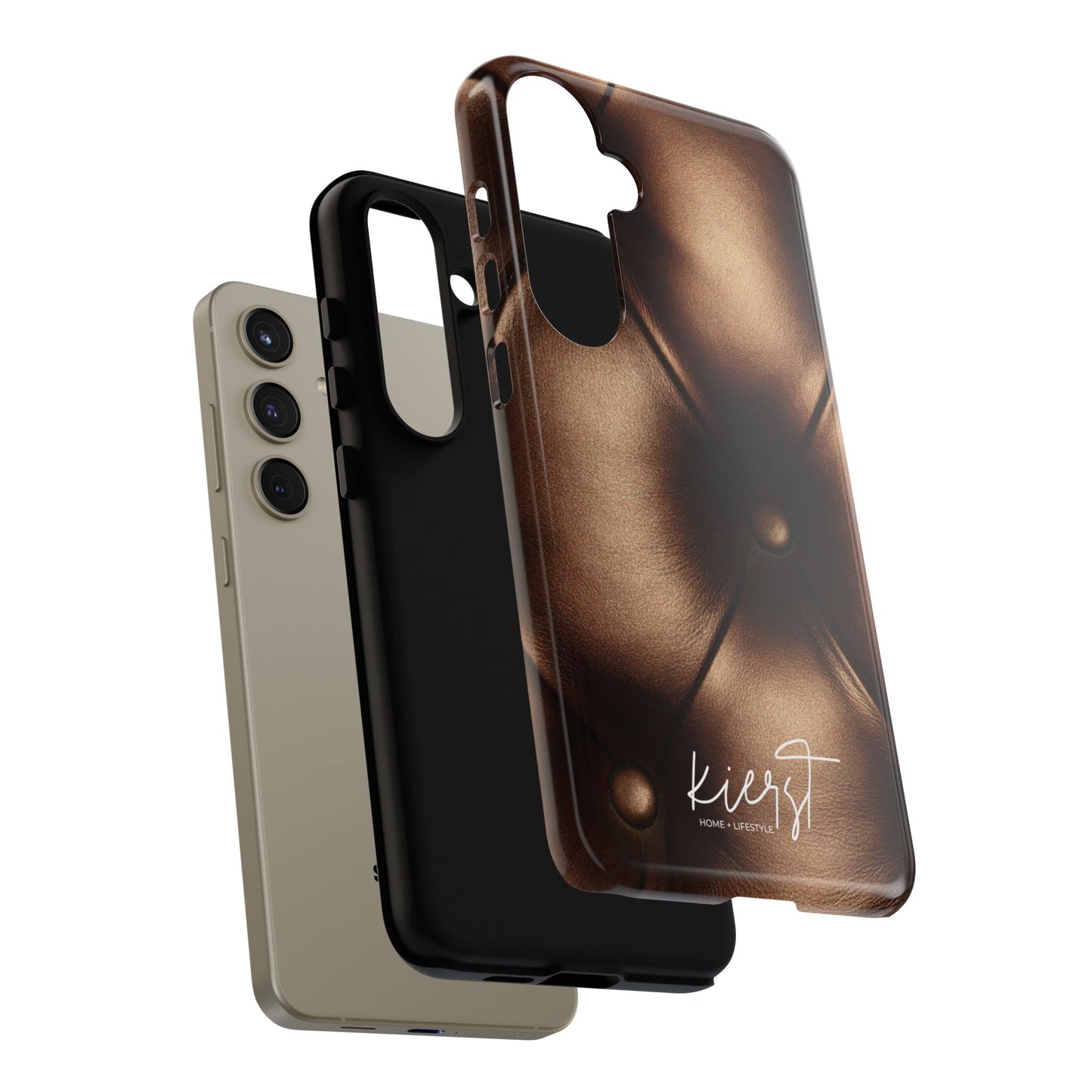 Bronze Tufted Print Samsung Galaxy Case