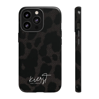 Black Leopard iPhone Case