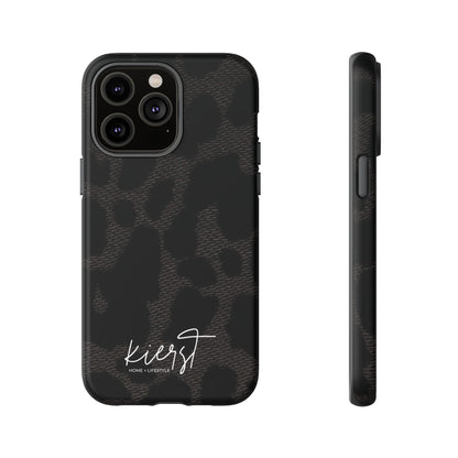 Black Leopard iPhone Case