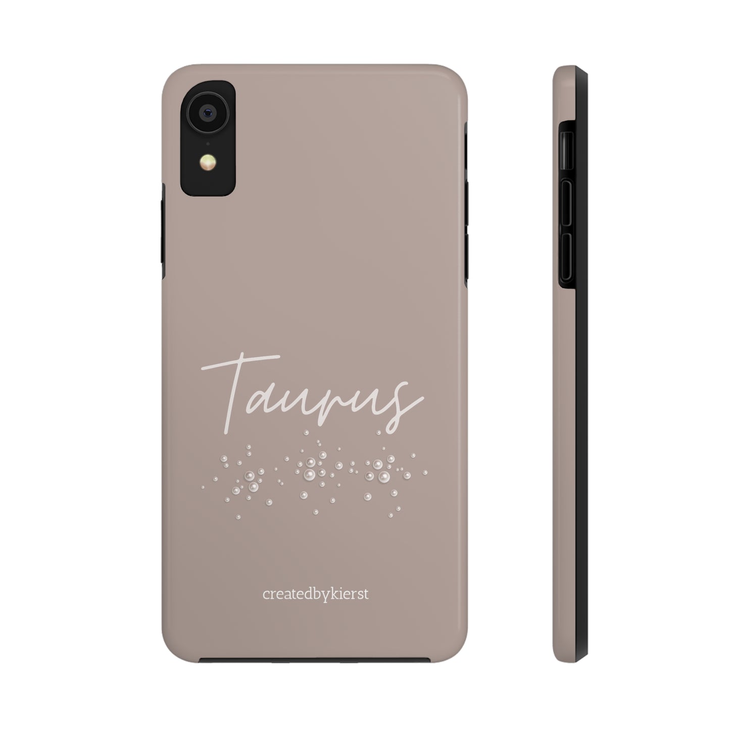 Taurus and Pearls iPhone Case